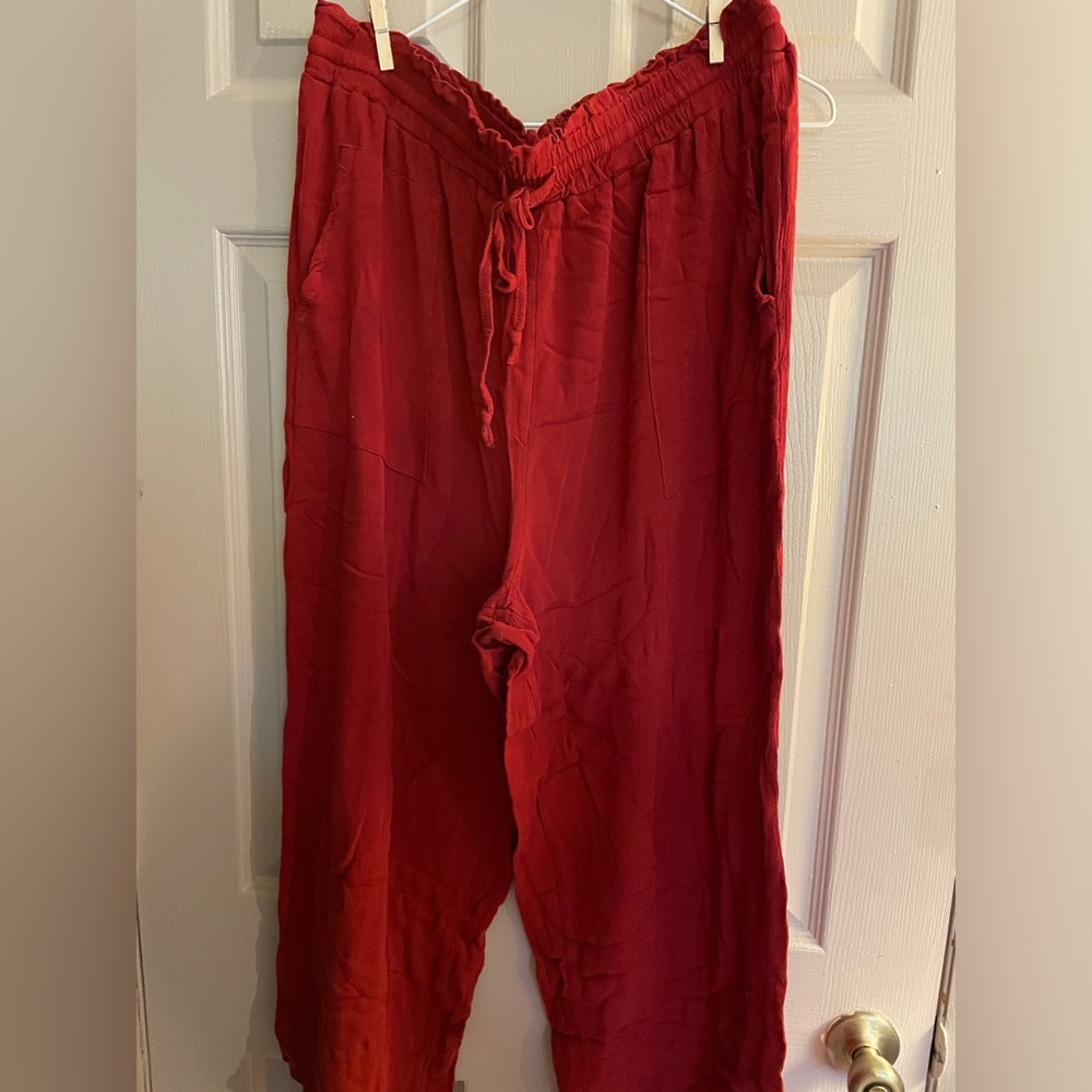 Paper bag Flowy Pant